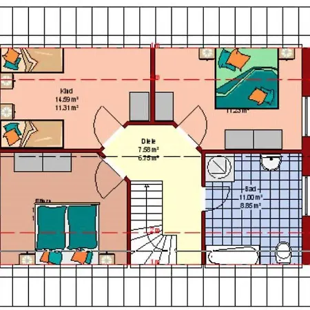Ferienhaus Fuhlendorf Fdz 411 Feriehus *